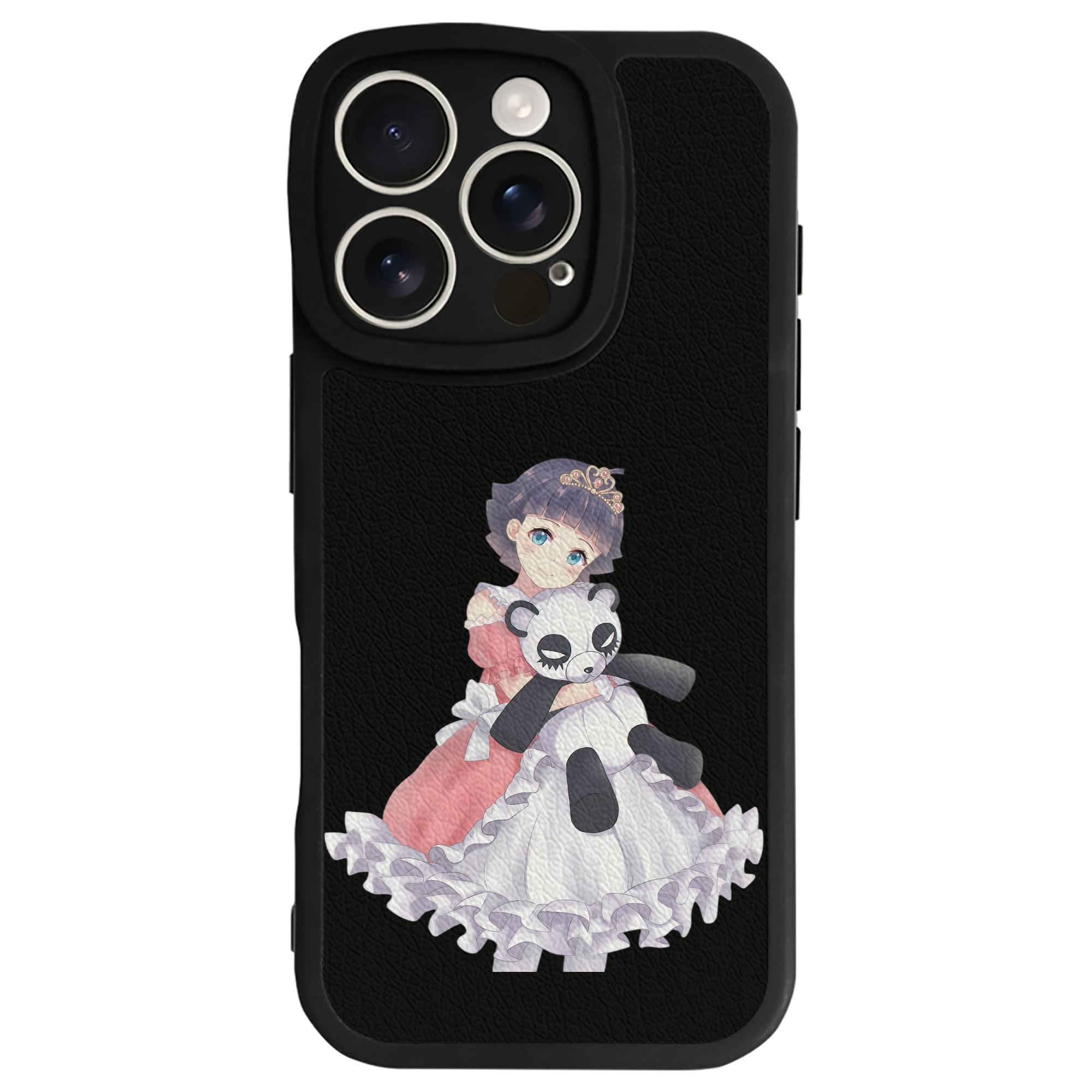 （画像用） NARUTO -ナルト- うずまき ヒマワリ Uzumaki Himawari 【iPhone 16シリーズ対応】シリコンスマホケース（レザー調） 材質：シリコン